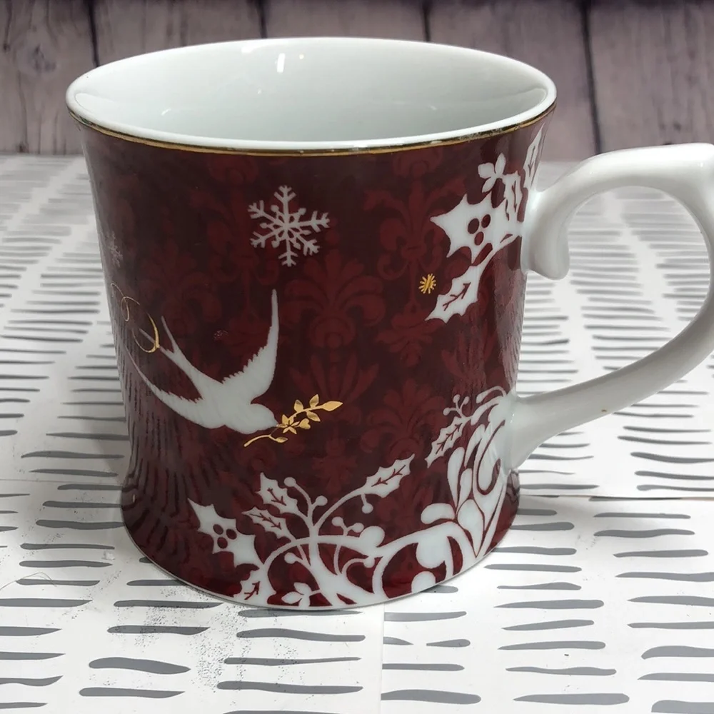 Starbucks red coffee mug by Rosanna